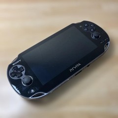 PS Vita 3G / Wi-Fi Model Crystal black PCH-1100 AB01 OLED Game Sony Japan