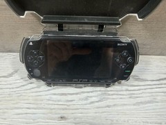 Sony PSP-1001 Handheld Console Black Wi-Fi Clear Protective Case – No Charger
