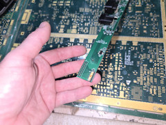Hyperkin Retron 5 Right Side Controller Port Board w/Cable ONLY-Good-Tested-READ