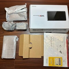 Nintendo 3DS Clear Black 5218 From Japan