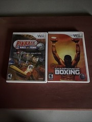 Nintendo Wii White Console Missing Wii Sports Pinball And Boxing Games