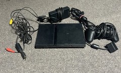 PlayStation 2 Slim SCPH-70012 With Controller And Game