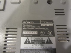 Sony PlayStation 1 PS1 Console Only Gray SCPH-7001, Tested & Works