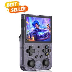 RG353V Retro Handheld Game with Dual OS Android 11 and Linux,RG353V with 64G …