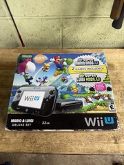 Nintendo Wii-U Mario & Luigi Deluxe Set 32GB – BOX ONLY