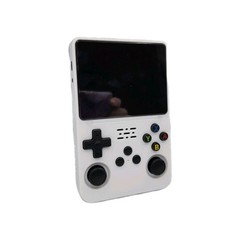 RK3326 Quad Core Handheld Game Console 128G With Built-in 15000+ Games, White