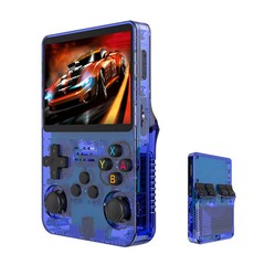 R36S Retro Handheld Game Console 3.5″ IPS Linux System ARKOS Portable Gaming 64G