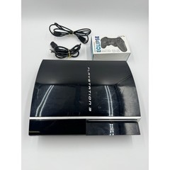 Sony PlayStation 3 PS3 Fat 40GB CECHG01 Console & Controller Tested