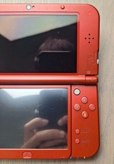 New Nintendo 3DS XL Metallic Red Charger + 32GB SD Card | Region Free