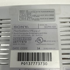 Sony PlayStation PS One SCPH-101 PS1 Console 1 Controllers 11 Games