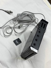 Nintendo Wii Black Model RVL-101 USA Works (SYSTEM MEMORY CARD POWER CORSD ONLY)