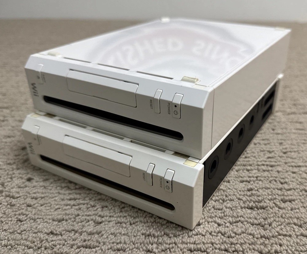 Nintendo Wii Console Only Lot Of 2 For Repair Not Working RVL-001