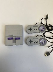Nintendo Super NES Classic Edition Control Deck W/ 2 Controllers – Untested