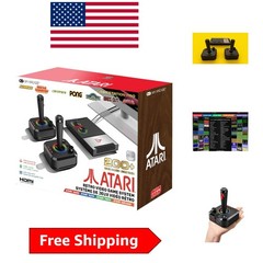 Atari Game Station Pro: 200+ Classic Games, Wireless Joysticks & HDMI Support