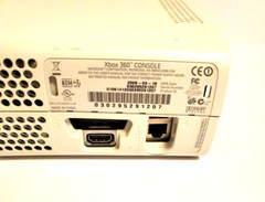 Microsoft Xbox 360 Console ONLY with NEW DRIVE BELT – WHITE Xbox360 System