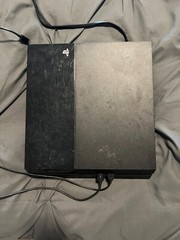 Sony PlayStation 4 Slim 500GB Home Console – Black with 2 controllers and games