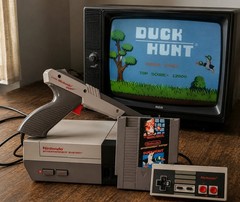 Vintage 1985 Nintendo NES-001 Console Bundle OEM Zapper Included | TESTED