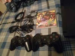 cech-3001a PS3 160GB Slim Charcoal Black Bundle Lot + Game + Power cable + Stand