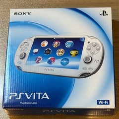 PlayStation PS VITA Console Wi-Fi Model Crystal White PCH-1000 From Japan