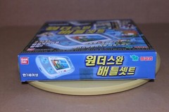 OPEN-BOX KOREAN Wonder Swan Set; Pearl Blue, Digimon Pendulum Progress2.0 & game
