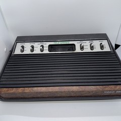 Sears Tele-Games Atari 2600 6 Switch Tested + Modern TV Adapter 1 Org And 2 Cont