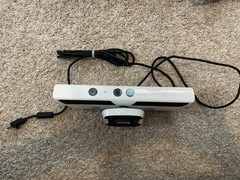 Microsoft Xbox 360 S Black Console with 2 Wired Controllers, HDMI, Kinect, power