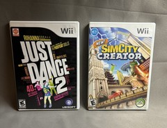 Nintendo Wii Console Bundle Controllers Nunchucks – RVL-001 GameCube Compatible