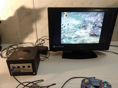 GameCube console and power cord only AS IS READ DESCRIPTION