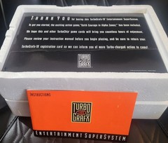 NEC TurboGrafx-16 Console Box Keith Courage Alien Crush MISSING POWER ADAPTER