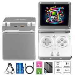 RG35XXSP Handheld Game Console RG35XX SP Clamshell Retro Game Console with 64…
