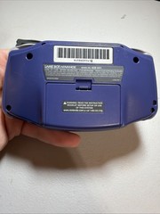 Nintendo Game Boy Advance Handheld System – Indigo AGB-001 Tested With Games