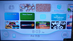 Nintendo Wii Black RVL-101 Console BUNDLE w/ WiiWare & VC Games (PLZ READ DESC!)