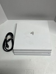 Sony PlayStation 4 Pro 1TB Video Game Console – Glacier White – Tested Working