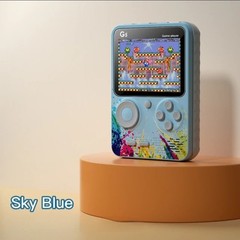 G5 Handheld Game Box Game Player 3″ Screen Blue TV Connect Capable New Sealed