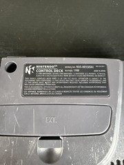 Nintendo 64 N64 Console Power Pack AV Cable And Green Controller Tested