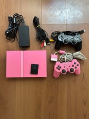 Sony SCPH-77000PK Sony Playstation 2 PS2 Slim Console Pink Limited Color Japan