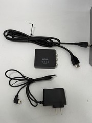 Nintendo Wii RVL-001 Black Bundle w/ 2 Controllers & Mario Kart -Tested- READ