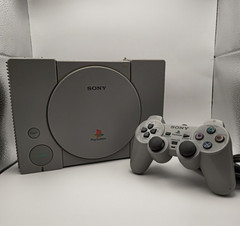 Broken Sony PlayStation 1 PS1 Console Gaming System W/ Controller SCPH-5501