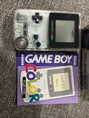 Nintendo Game Boy Color Clear Console With box From Japan Complete Box & Manual