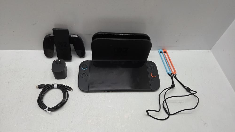 Nintendo BEE-001 Switch 2 Video Game Handheld Console Bundle + Controller, Dock