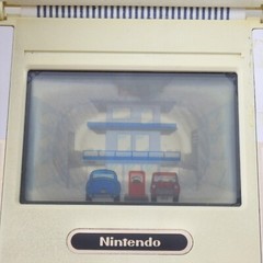 JUNK LCD OIL PANIC Game Watch Handheld Console NO battery cover 1119