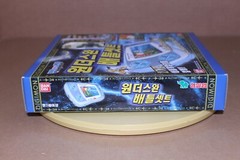 OPEN-BOX KOREAN Wonder Swan Set; Pearl Blue, Digimon Pendulum Progress2.0 & game