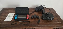 Nintendo Switch 32GB Gray Console with Neon Red and Neon Blue Joy-Con