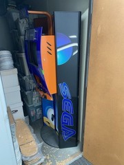 Sega Saturn Sonic The Hedgehog Kiosk Demo Unit 1994 Vintage