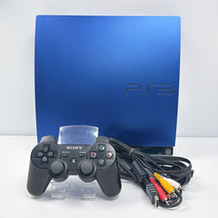 Sony PS3 Titanium Blue CECH-2500A Set Tested and Working