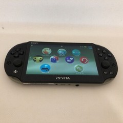 SONY PlayStation Vita Wi-Fi Model Khaki Black Box PCH-2000 Cosole Used #J077
