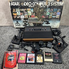 Atari 2600 VTG Vintage 1980 Video Computer System Original 80s Box Video Games