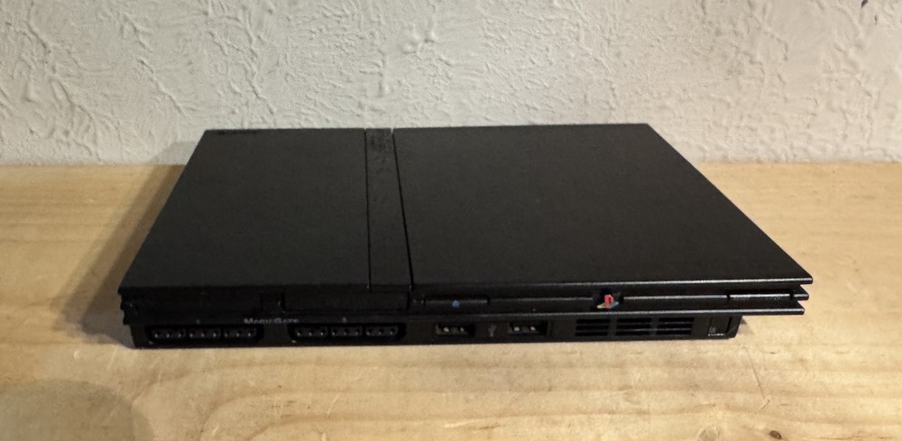 Sony PlayStation 2 Slim Home Console – Black Tested Works
