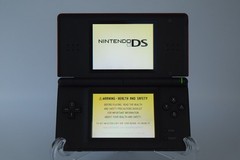 Nintendo DS Lite Crimson Black Console Tested Working Region Free Japan