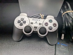 Sony PlayStation 2 Satin Silver SCPH-50000 TSS PS2 Tested Works Region Changed
